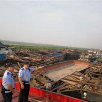 湖北打擊非法采砂、拆除砂石碼頭 監(jiān)利復(fù)綠41個(gè)港口碼頭！
