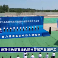 政府主導(dǎo)、國企運(yùn)營、市場運(yùn)作！山東一大型綜合建材產(chǎn)業(yè)園項(xiàng)目正式開工