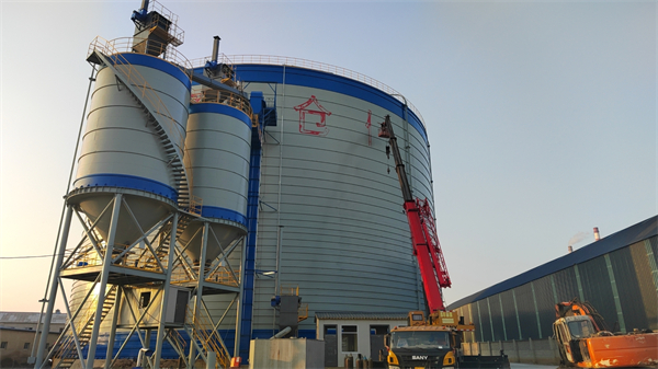 2萬噸粉煤灰倉建造施工流程
